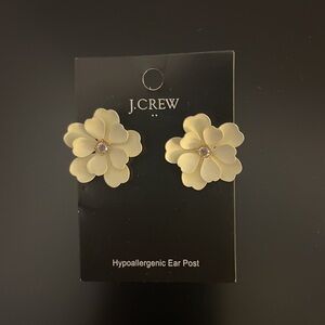 NWT J. Crew Flower Earrings